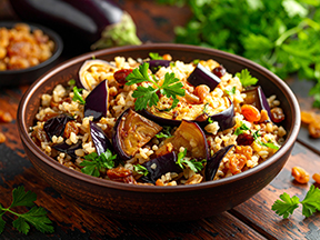 Eggplant Barley